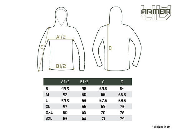 Bluza Delphin UV ARMOR 50+