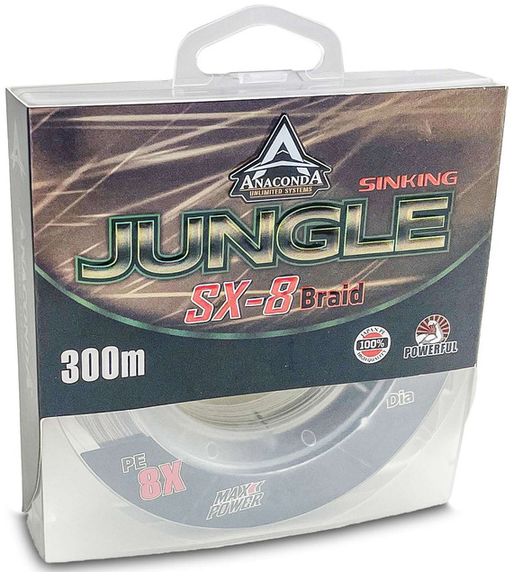 Plecionka Anaconda Jungle SX-8 Braid Sinking