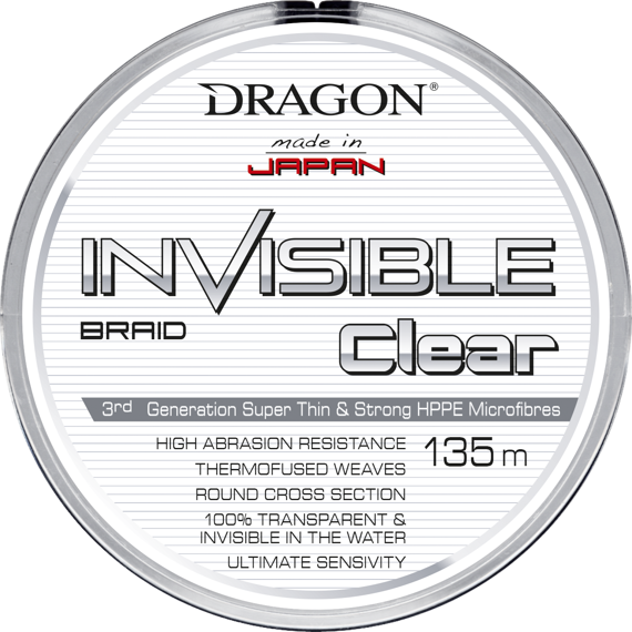 Dragon Invisible CLEAR Momoi 0.10mm 8.1kg - plecionka wędkarska