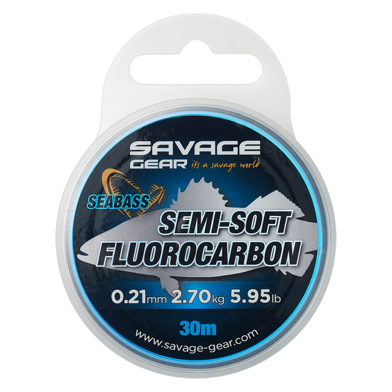 Fluorocarbon Savage Gear Semi-Soft Seabass