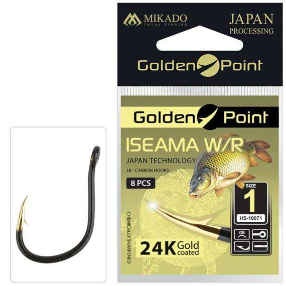 Haczyki Mikado Golden Point Iseama W/R