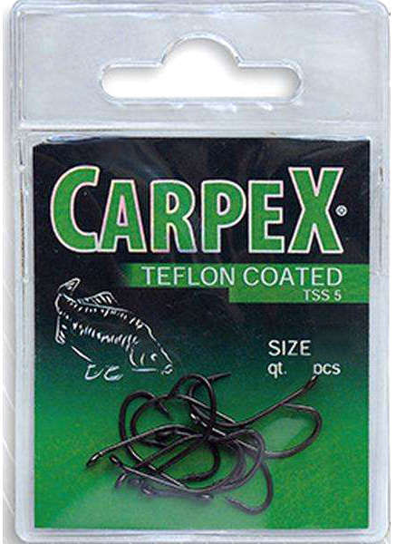 Haczyki karpiowe Carpex Teflon Super Strong 5