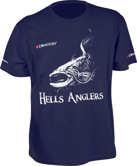T-Shirt Dragon Hells Anglers SUM XXXL granatowy