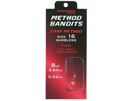 Zestaw Przyponowy Drennan Bandit Carp Method 0,22mm
